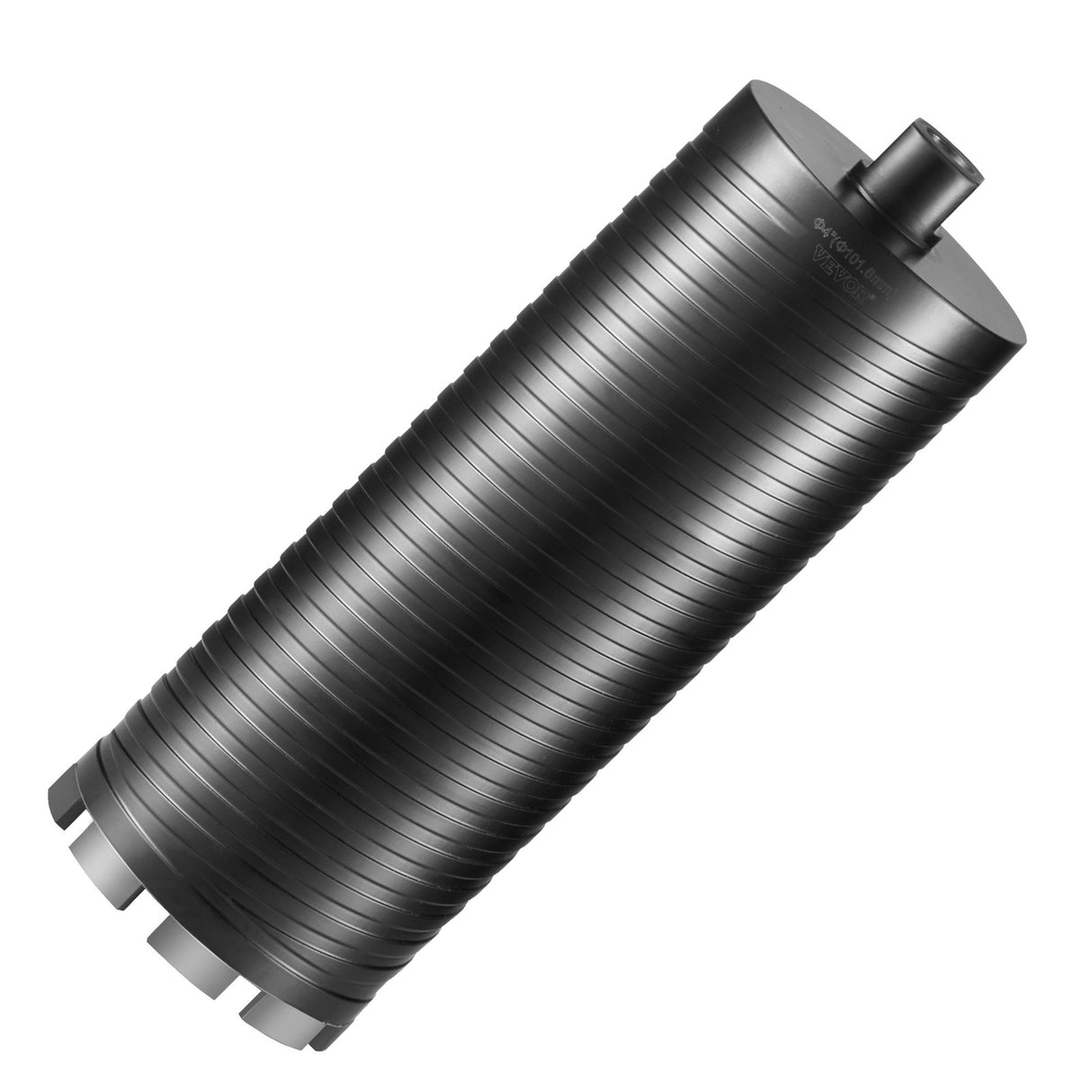 VEVOR Core Drill Bit, 4" Wet/Dry Diamond Core Drill Bits for Brick and Block, Concrete Core Drill Bit with Pilot Bit Adapter and Saw Blade, 9.5"