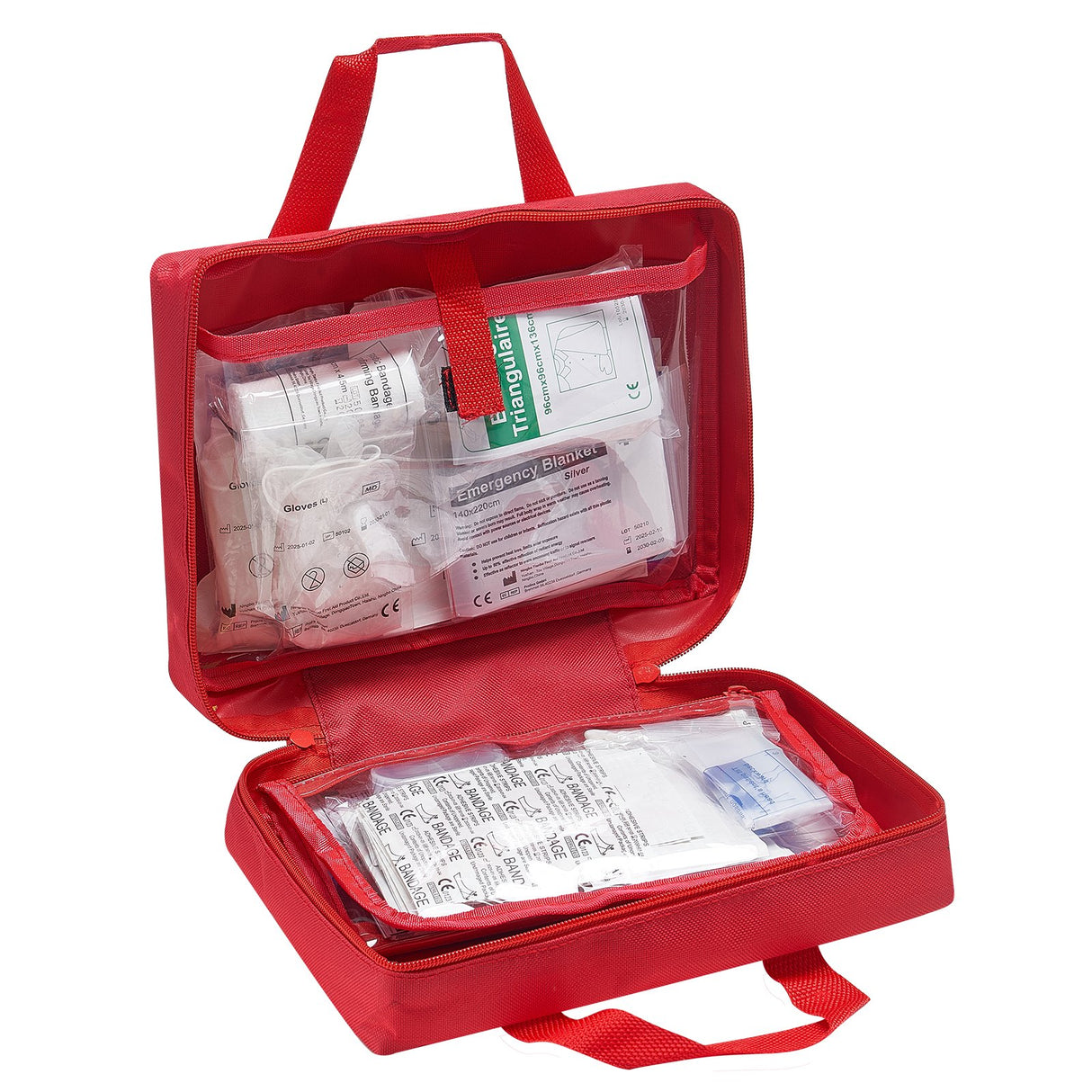 VEVOR First Aid Kit 420 Pieces Large Survival Bag Emergency Medical Supplies