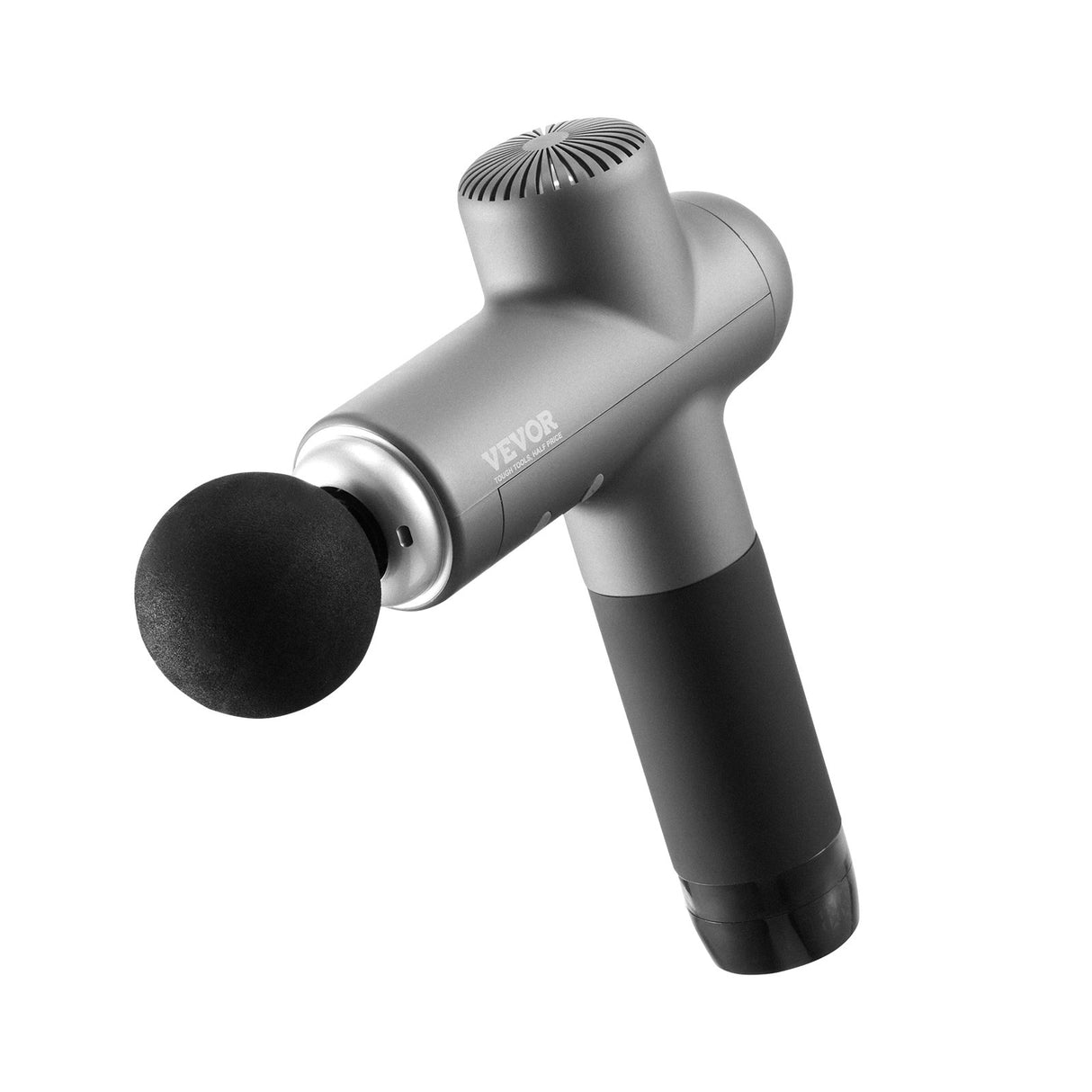 VEVOR Massage Gun Deep Tissue, Percussion Muscle Massager for Athletes - with 8 Speed Levels & 6 Massage Heads, 24V 2500mAh Batteries, Handheld