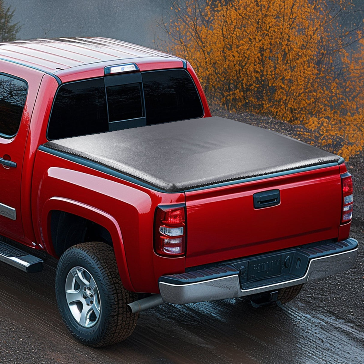 VEVOR Truck Bed Cover, Roll Up Truck Bed Tonneau Cover, Compatible with 2019-2024 Chevy Silverado GMC Sierra 1500 (NOT FIT 19-24 Classic) Bed, for