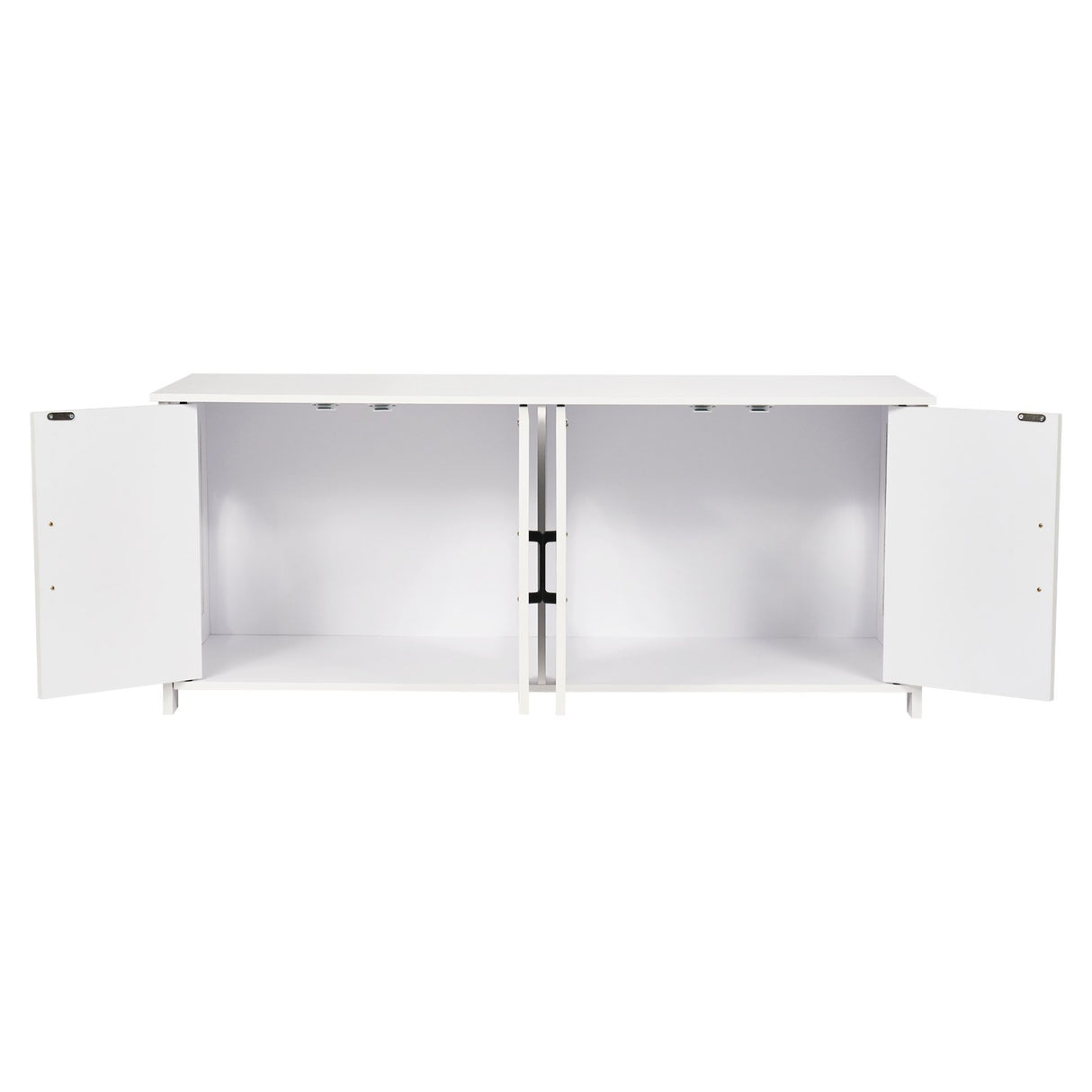 Cat Litter Box Enclosure Wooden Litter Box Furniture Hidden 2 Rooms White