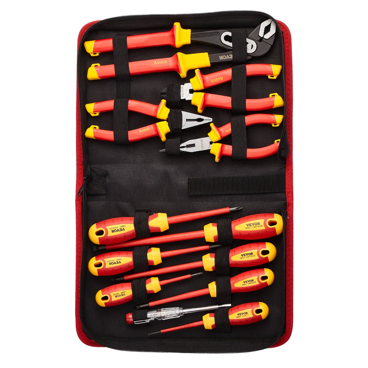 VEVOR Insulated Screwdriver Set?12-Piece Insulated Tool Set?for Electricians