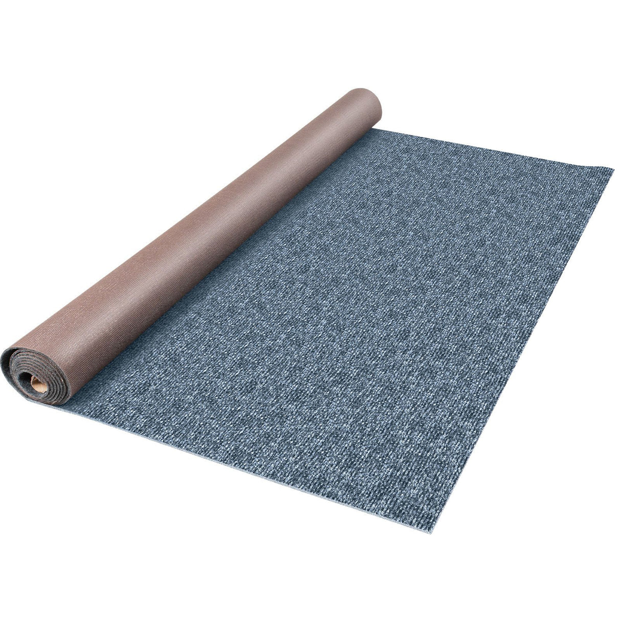 Gray Marine Carpet 6 ft x 23 ft Boat Carpet Rugs Indoor Outdoor Rugs for Patio Deck Anti-Slide TPR Water-Proof Back Cut Outdoor Marine Carpeting Easy Clean Outdoor Carpet Roll