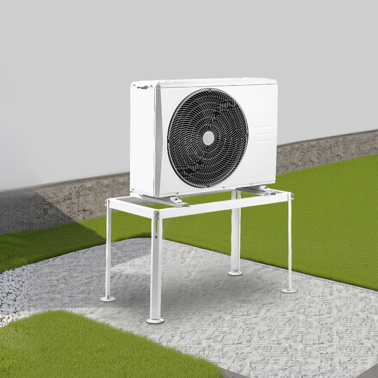 VEVOR Mini Split Ground Stand Adjustable Anti Vibration for 9000-36000 BTU
