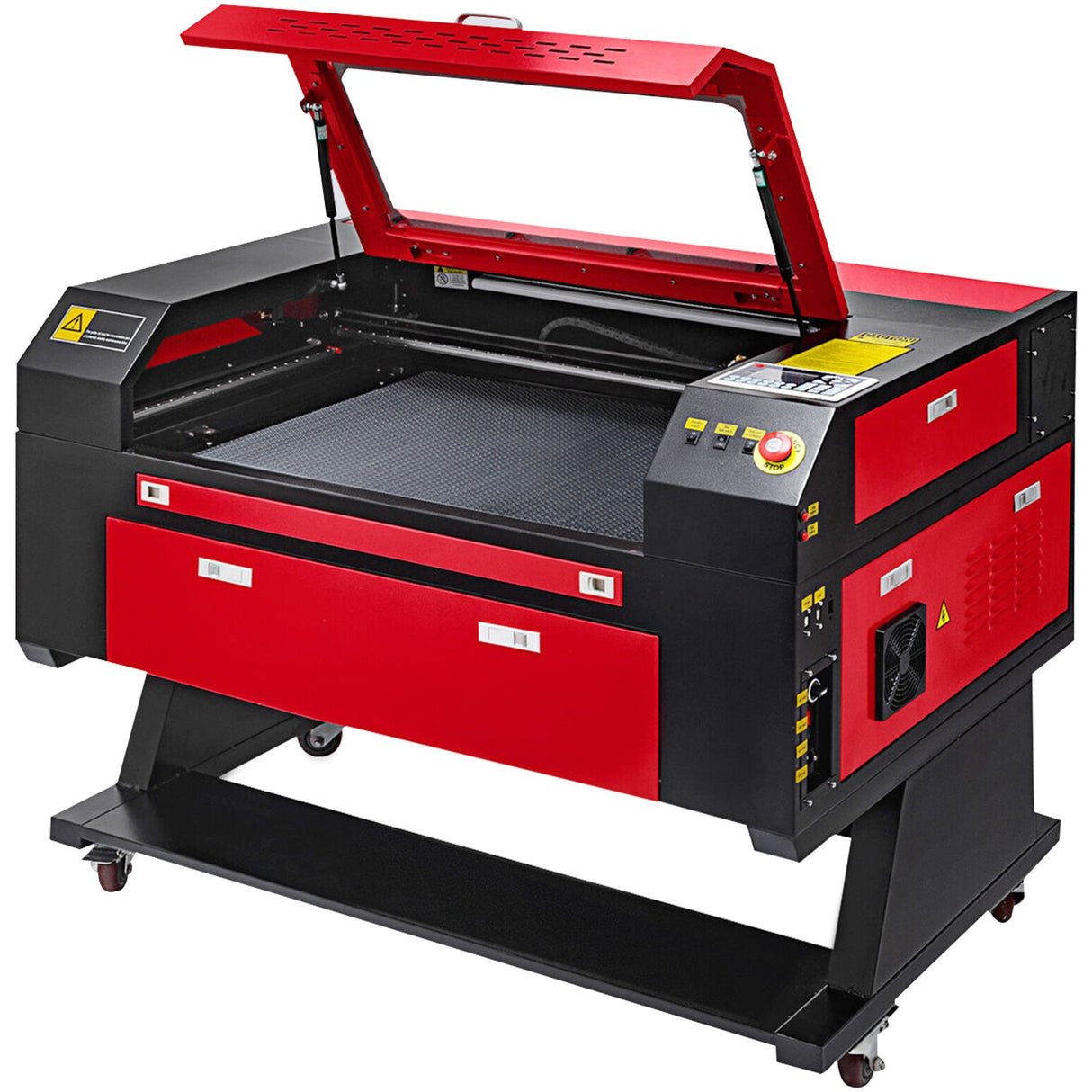 Vevor 80W CO2 Laser Engraver Engraving Cutting Machine With Color Screen 700*500mm