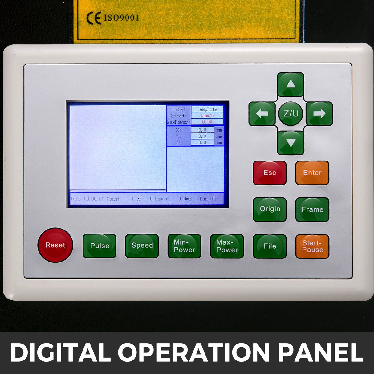 Vevor 80W CO2 Laser Engraver Engraving Cutting Machine With Color Screen 700*500mm