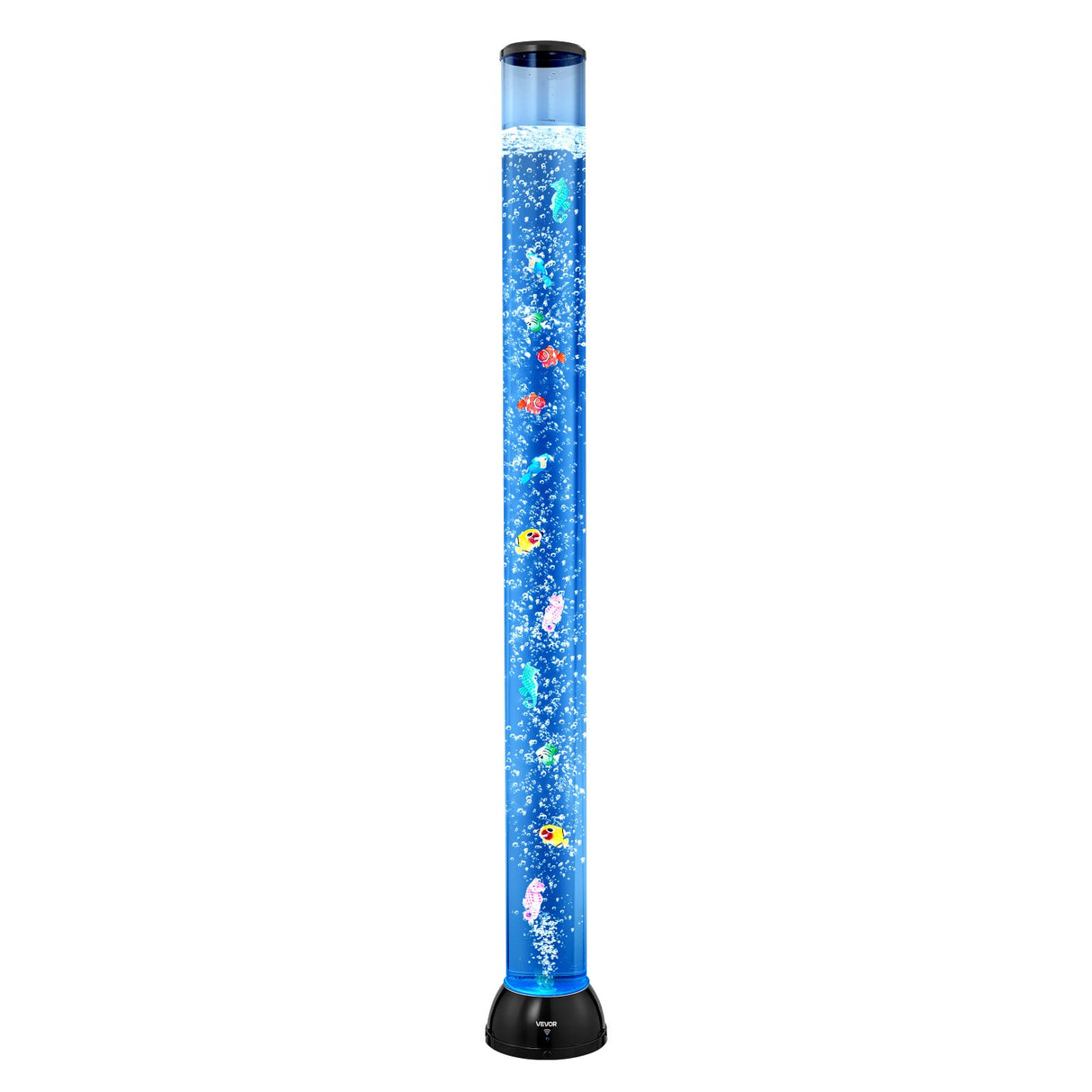 VEVOR Bubble Tube Lamp 16 Color 1.2 m Sensory Aquarium Lamp for Relief Calming
