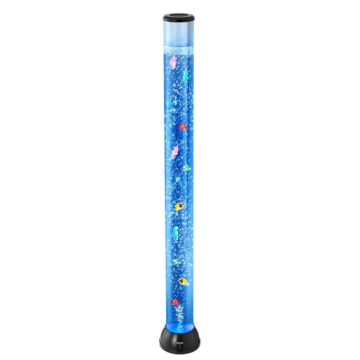 VEVOR Bubble Tube Lamp 16 Color 1.2 m Sensory Aquarium Lamp for Relief Calming