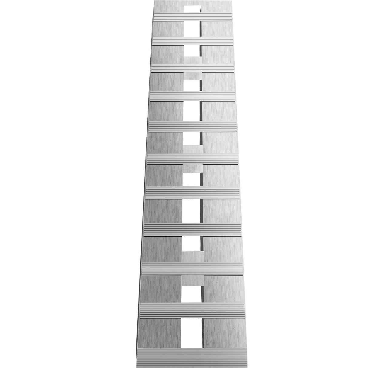 VEVOR 60' X 12' X 2.5'Aluminum Trailer Ramps 6000LBS Total Beavertail Hook End 1 Pair 2 Ramps