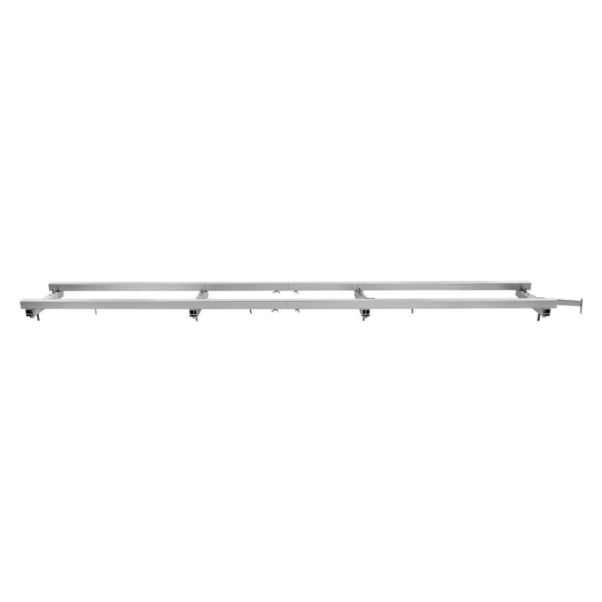 VEVOR Rail Mill Guide System, 9 ft Milling Guide, 4 Crossbar Kits Chainsaw Mill Rail Guide, Aluminum Adjustable Saw Mill Rail System Work with