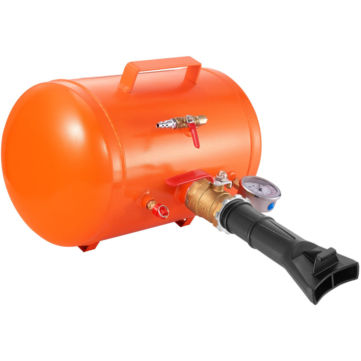 VEVOR Tire Bead Seater, 5 Gal/19L Air Tire Bead Blaster with Pressure Gauge & Handle, 145 PSI Seating Tool Inflator Tank, 85-116 PSI Operating Pressure for Car Truck ATV