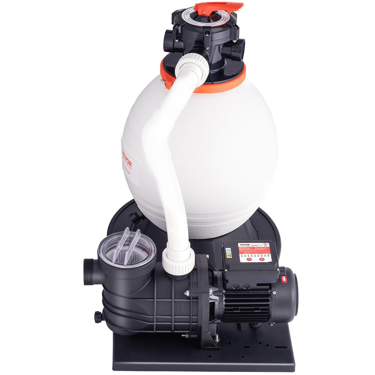 VEVOR Sand Filter Above Ground with 850W Pool Pump 18,000 L/H Flow 6-Way Valve