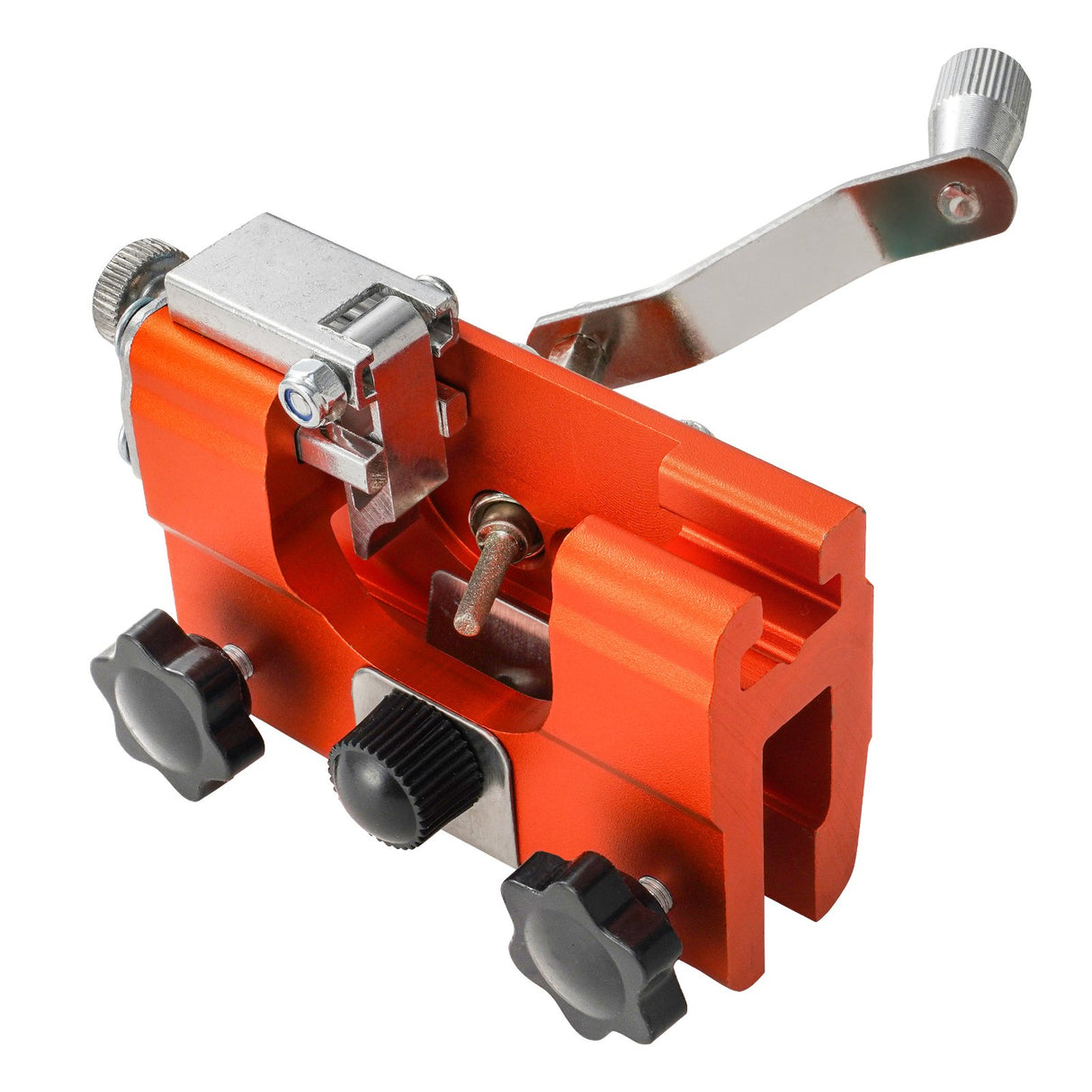 VEVOR Chainsaw Sharpener Hand Crank Chainsaw Chain Sharpener for 4-22" Chain Saw