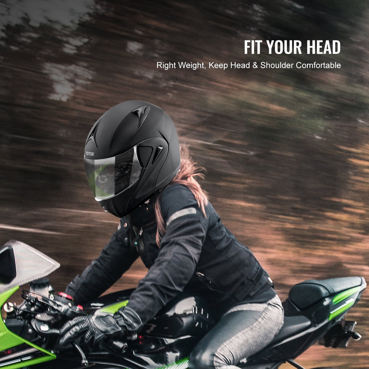 Unmasked Motorcycle Helmet Motocross Helmet with Bluetooth Communication