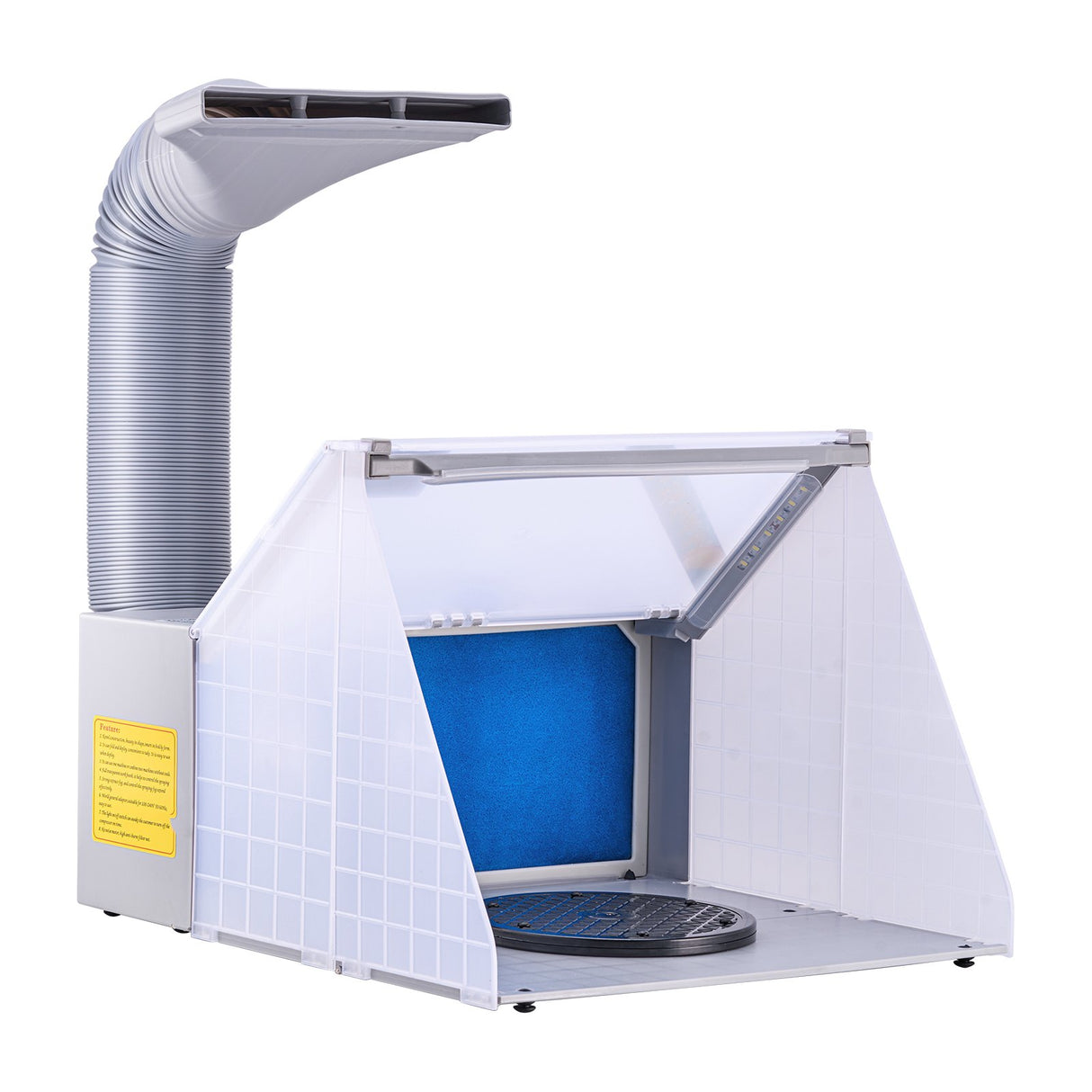 VEVOR Airbrush Spray Booth Portable Hobby Airbrush Paint Spray Booth for Models