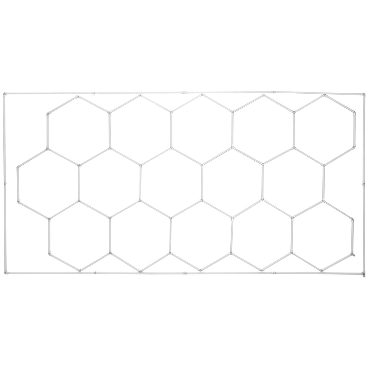 VEVOR Hexagon Garage Lights 66300LM 15 Grids Honeycomb LED Shop Ceiling Light