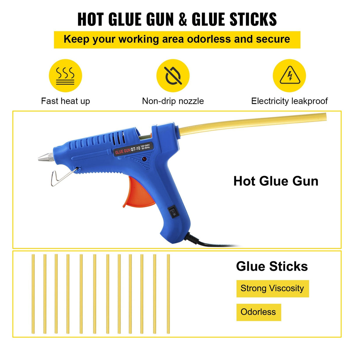 VEVOR Paintless Dent Repair Tools Hail Damage Remover 89 Pcs Body Dent Removal