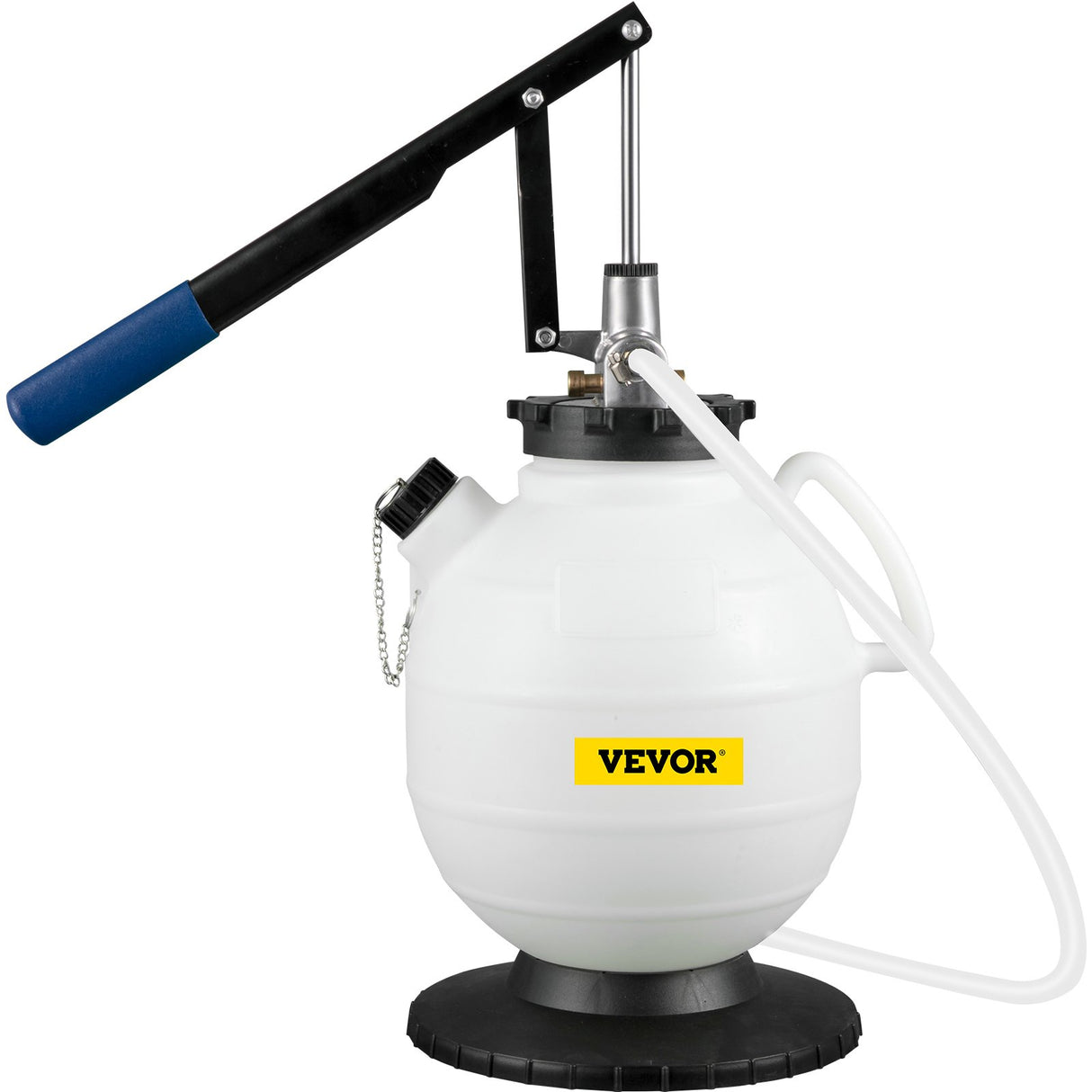 VEVOR Transmission Fluid Pressure Bleeder, 7.5L Large Capacity Transmission Oil Replacement Tool Set with 15 PCS ATF Filler Adapters, Transmission Oil