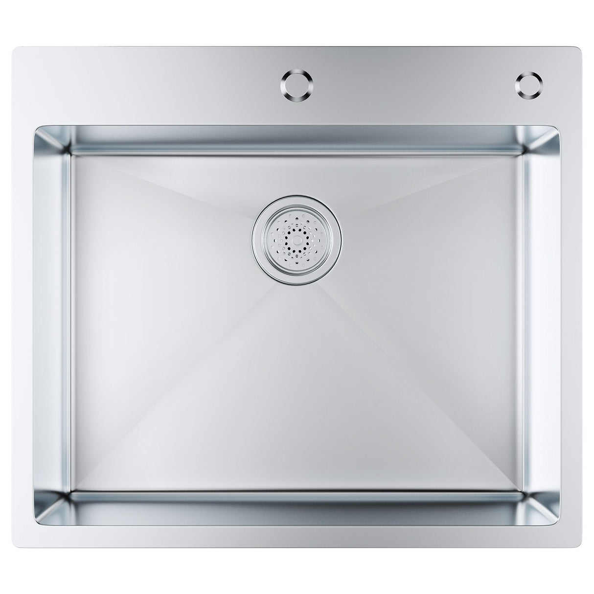 VEVOR Kitchen Sink, 304 Stainless Steel Drop-In Sinks, Top Mount Single Bowl Basin with Accessories(Pack of 2), Household Dishwasher Sinks for Workstation, RV, Prep Kitchen, and Bar Sink, 25 inch