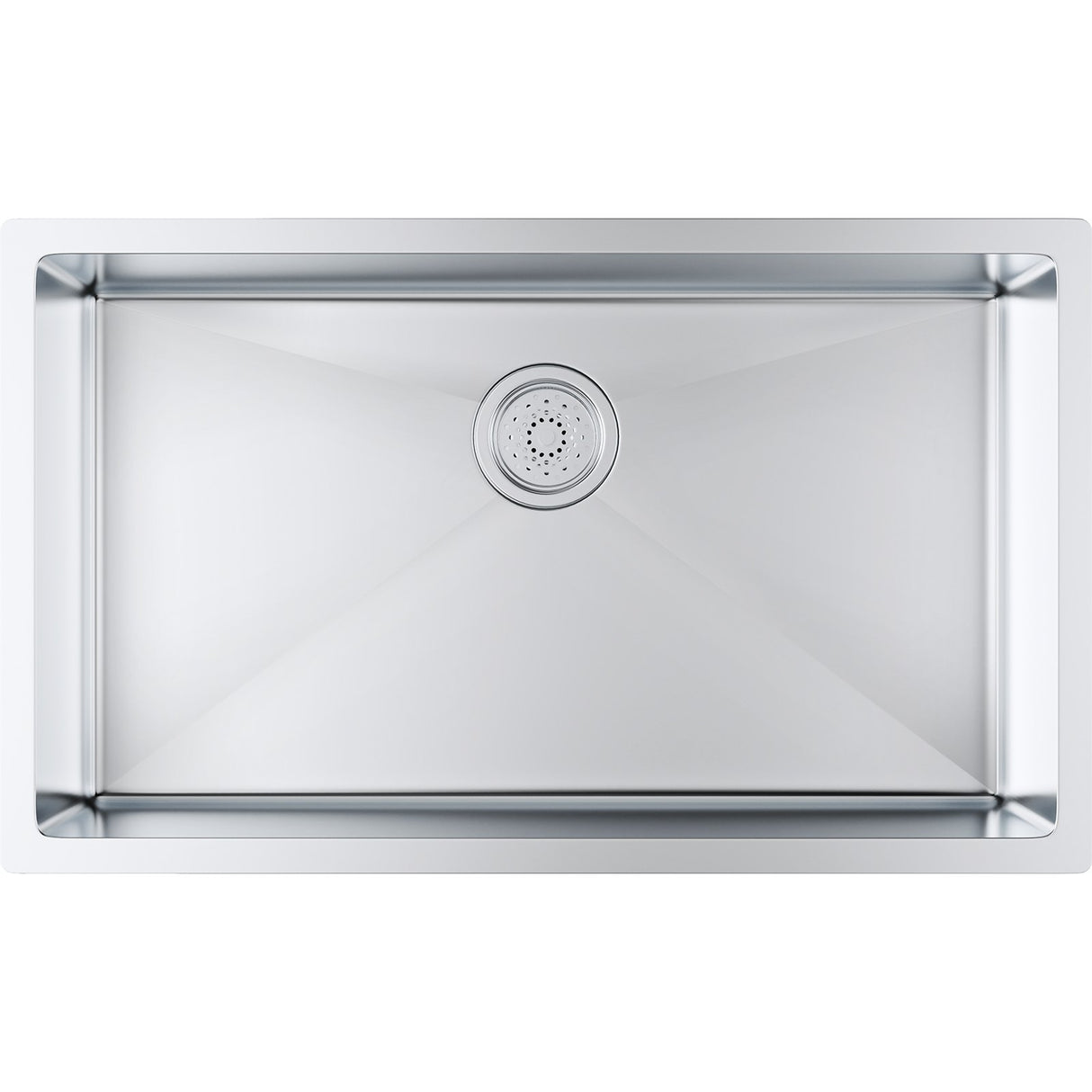 VEVOR Kitchen Sink, 304 Stainless Steel Drop-In Sinks, Undermount Single Bowl Basin with Accessories(Pack of 3), Household Dishwasher Sinks for Workstation, RV, Prep Kitchen, and Bar Sink, 30 inch"