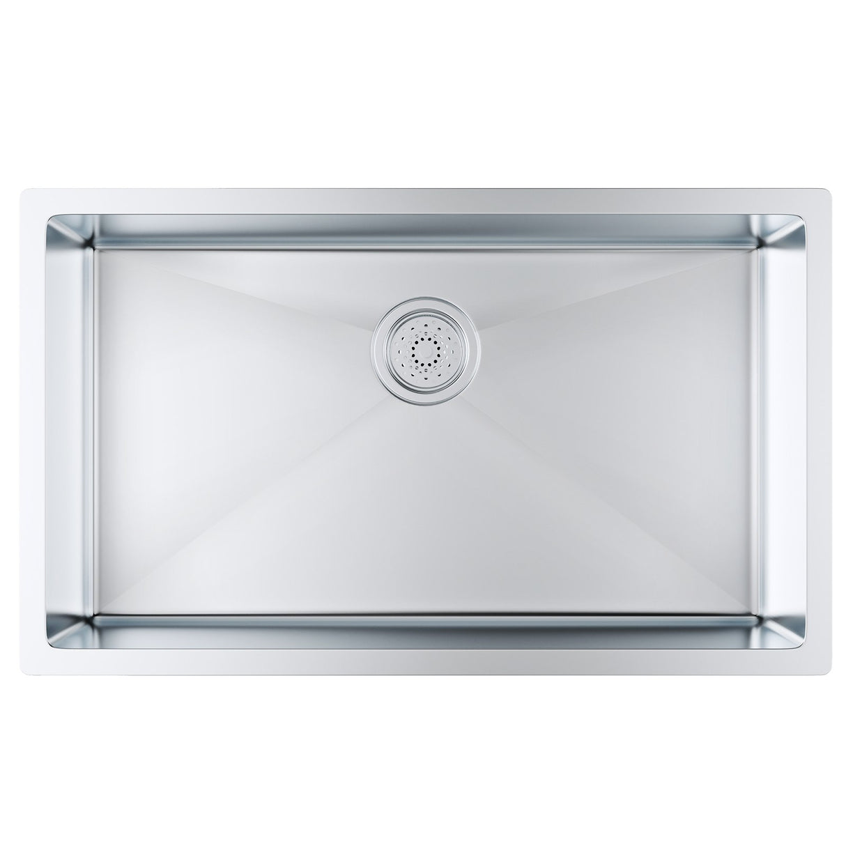 VEVOR Kitchen Sink, 304 Stainless Steel Drop-In Sinks, Undermount Single Bowl Basin with Accessories(Pack of 3), Household Dishwasher Sinks for Workstation, RV, Prep Kitchen, and Bar Sink, 30 inch