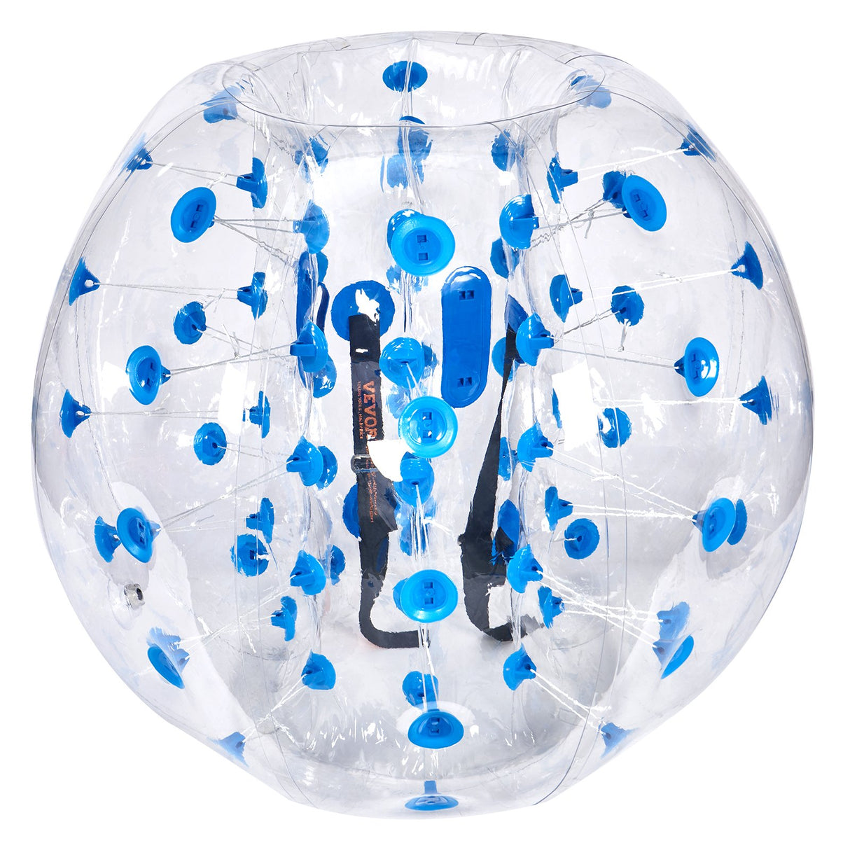 VEVOR Inflatable Bumper Ball 1-Pack, 4FT/1.2M Body Sumo Zorb Balls for Teen & Adult, 0.8mm Thick PVC Human Hamster Bubble Balls for Outdoor Team