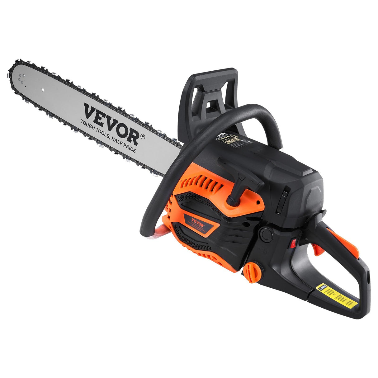 VEVOR 58CC 508mm Gasoline Chainsaw Gas Powered Wood Cutting Engine Gas Chain Saw