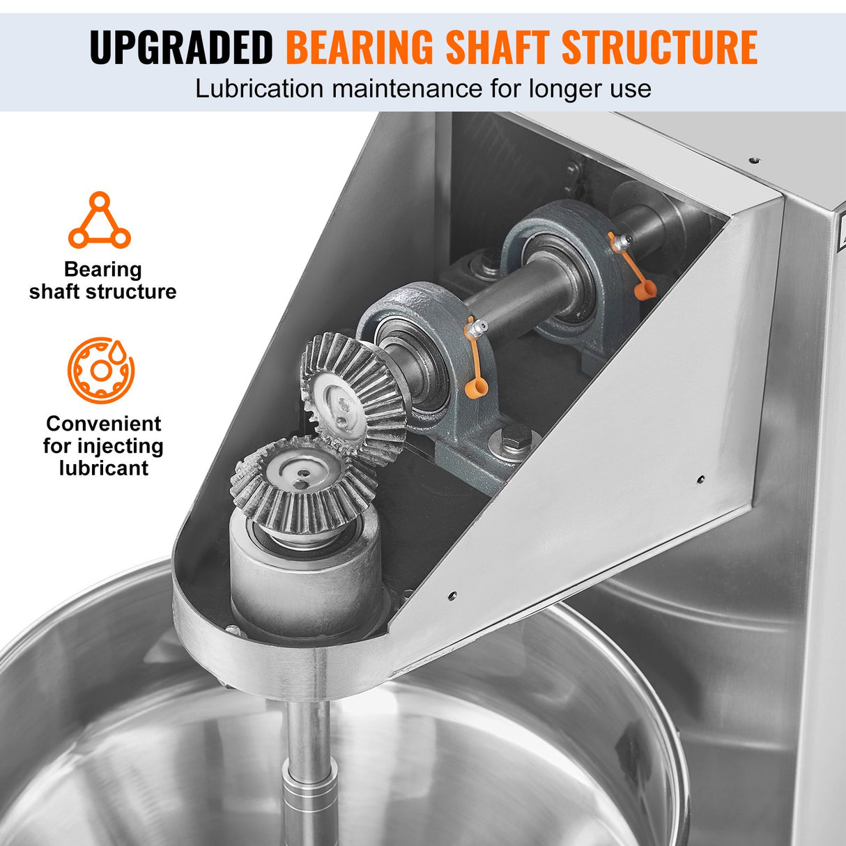 VEVOR Commercial Meatball Forming Machine, 280 PCs/min Automatic Meatball Maker, 1100W Electric Fish Beef Pork Shrimp Ball Making Tool, Stainless