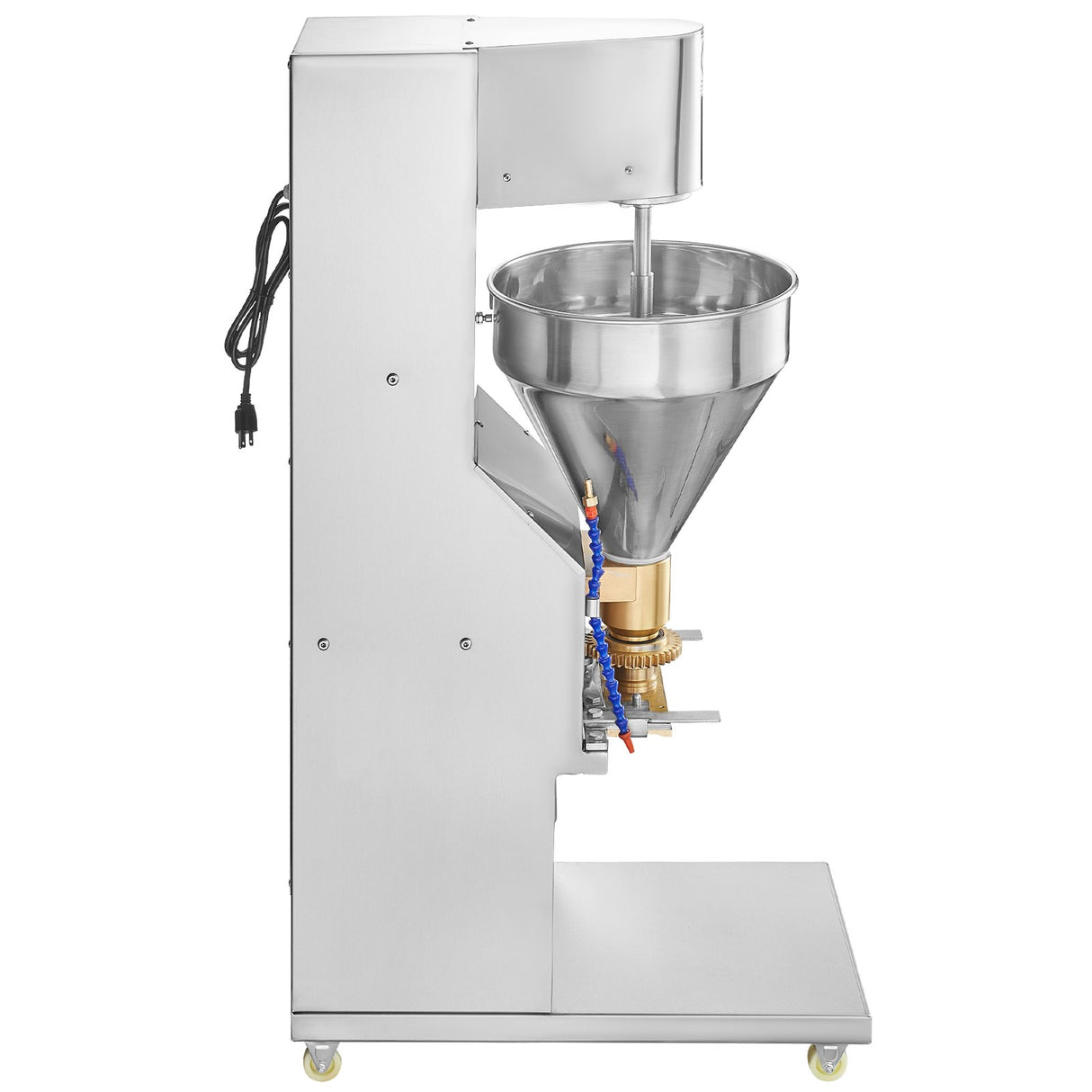 VEVOR Commercial Meatball Forming Machine, 280 PCs/min Automatic Meatball Maker, 1100W Electric Fish Beef Pork Shrimp Ball Making Tool, Stainless