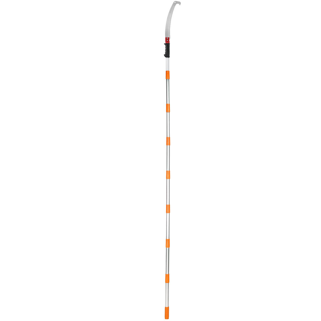 VEVOR Manual Pole Saw Extendable Tree Pruner 1.4 m-3 m Aluminum Alloy Pole