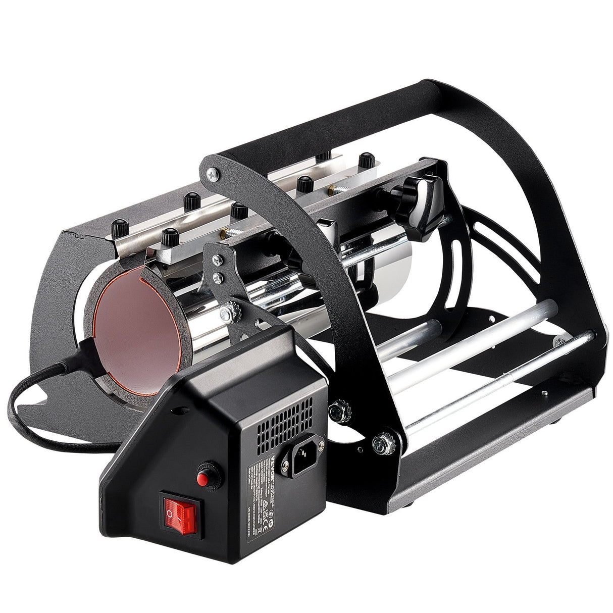 VEVOR Tumbler Heat Press Machine 11-30oz Mug Press Sublimation Tumblers Black