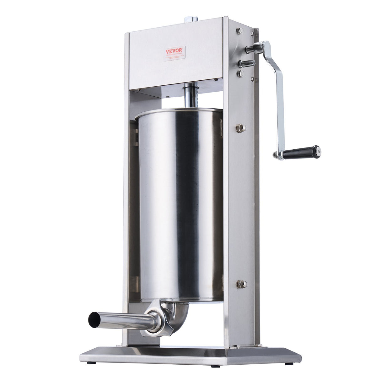VEVOR Manual Sausage Stuffer 15 L Vertical Sausage Machine 304 Stainless Steel