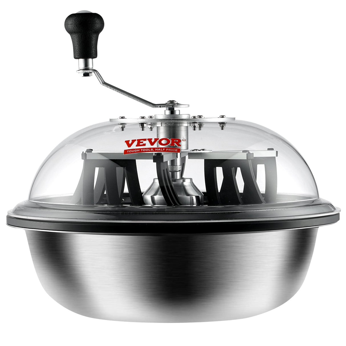 VEVOR Leaf Bowl Trimmer 16'' Manual Bud Trimmer with Stainless-Steel Blades