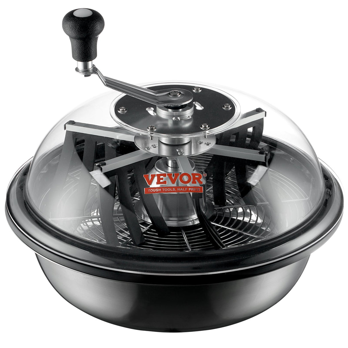 VEVOR Leaf Bowl Trimmer 16'' Manual Bud Trimmer with Stainless-Steel Blades