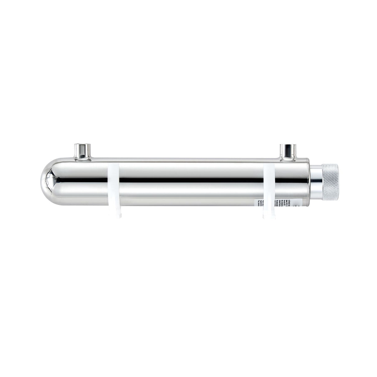 UV Water Purifier, 12W 1GPM, 220V Versatile Ultraviolet Water Purifier Filter with Stainless Steel Housing, Whole House UV Water Filter with Quartz Sleeve Fit for Shower/Drinking/Cleaning