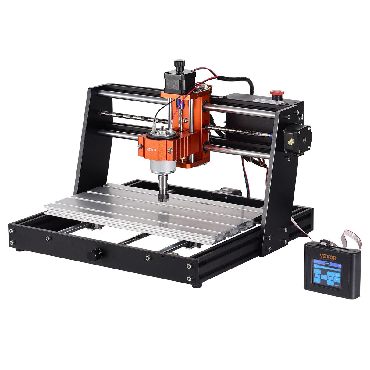 CNC Router Machine, 120W, 3 Axis GRBL Control Wood Engraving Carving Milling Machine Kit, 11.81 x 7.87 x 2.83 in / 300 x 200 x 72 mm Working Area 1200 RPM for Wood Acrylic MDF PVC Plastic Foam