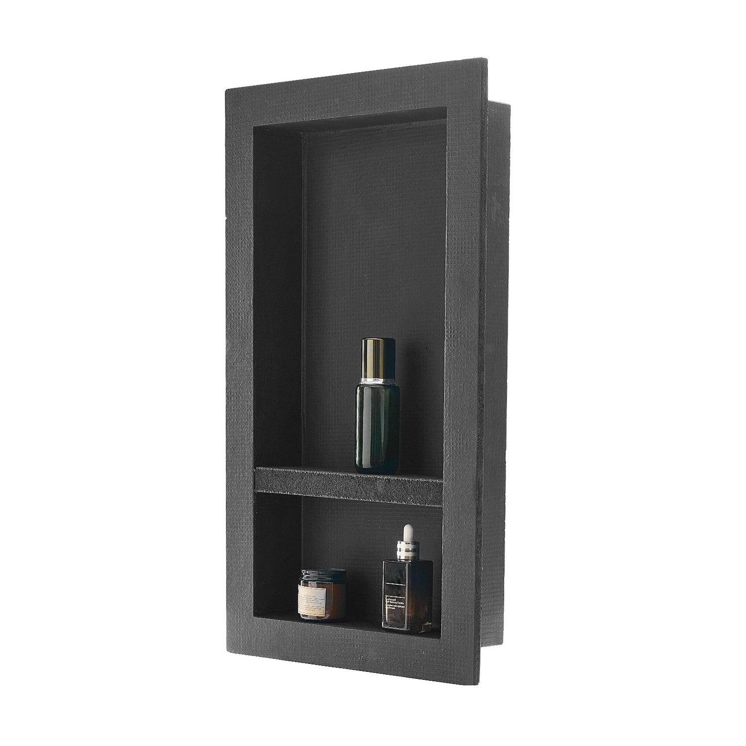 VEVOR Shower Niche 40.6 x 71.1 x 10.2 cm Recessed Wall Shelf for Bathroom