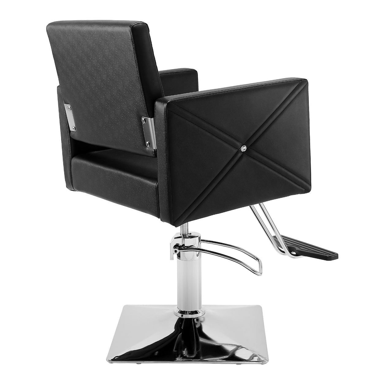 VEVOR Salon Chair, Barber Chair for Hair Stylist, Styling Chair with Heavy Duty Hydraulic Pump, Swivel Hair Salon Chair with Footrest for Beauty Spa
