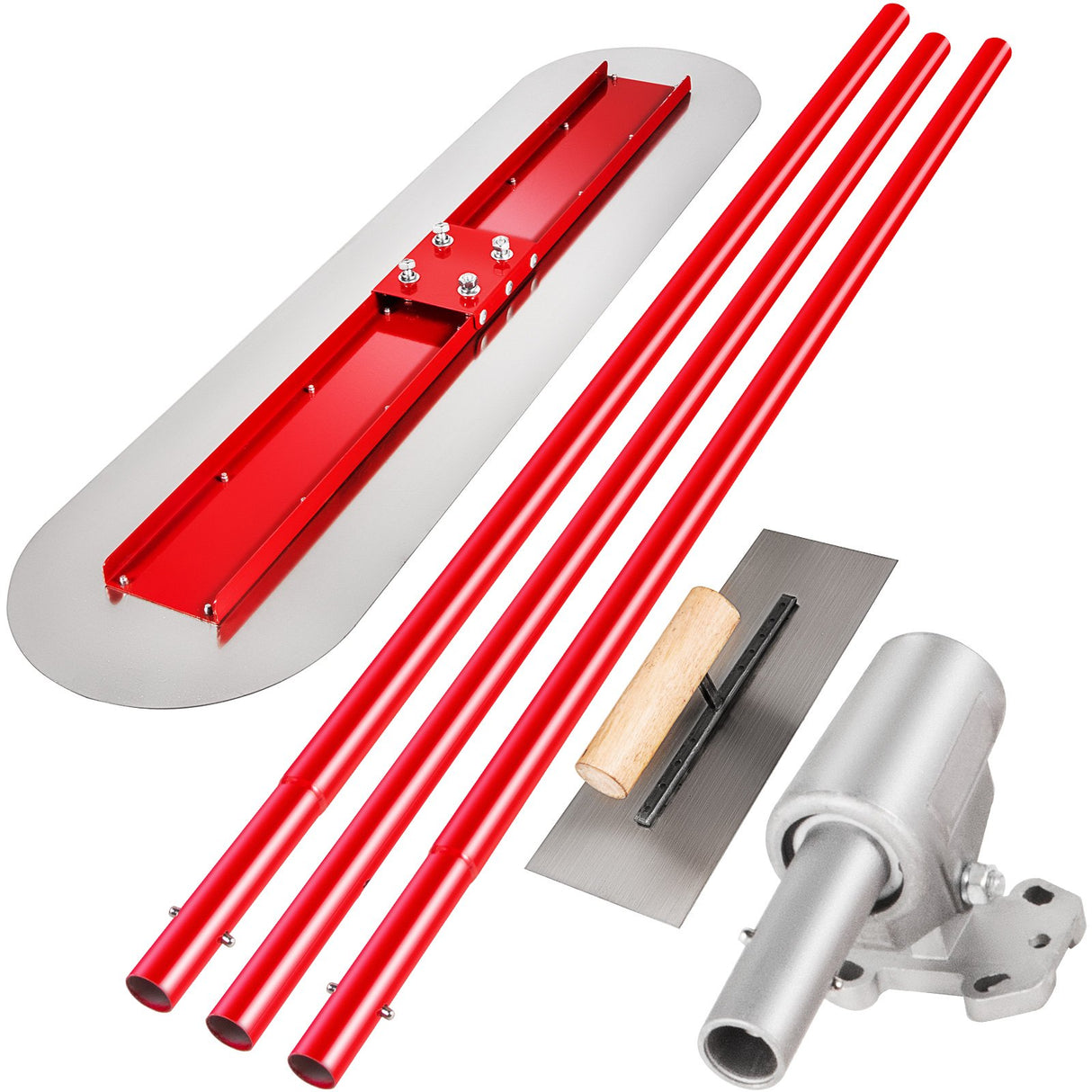 VEVOR Bull Float Manganese Steel Concrete Float 1200x300mm Concrete Float Tool Cement Tool Bull Concrete Kit Bull Pool Float Bull Float Handle Bull