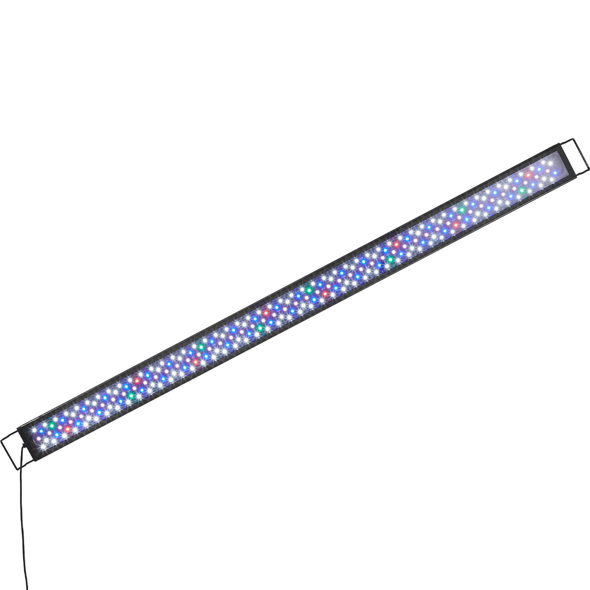 VEVOR Aquarium Light, 48W Full Spectrum Fish Tank Light with 24/7 Natural Mode, Adjustable Timer & 5-Level Brightness, with Aluminum Alloy Shell Extendable Brackets for 48"-54" Freshwater Planted Tank