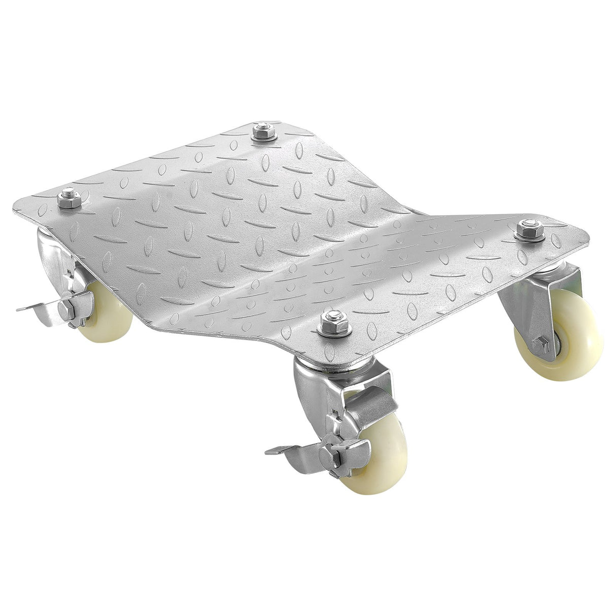 VEVOR 2 Pcs Tire Wheel Dollies 12"X16" Platform Size Wheel Car Dolly 3" Caster Wheel Dolly for Vehicle Car Auto Repair (2 Pcs)