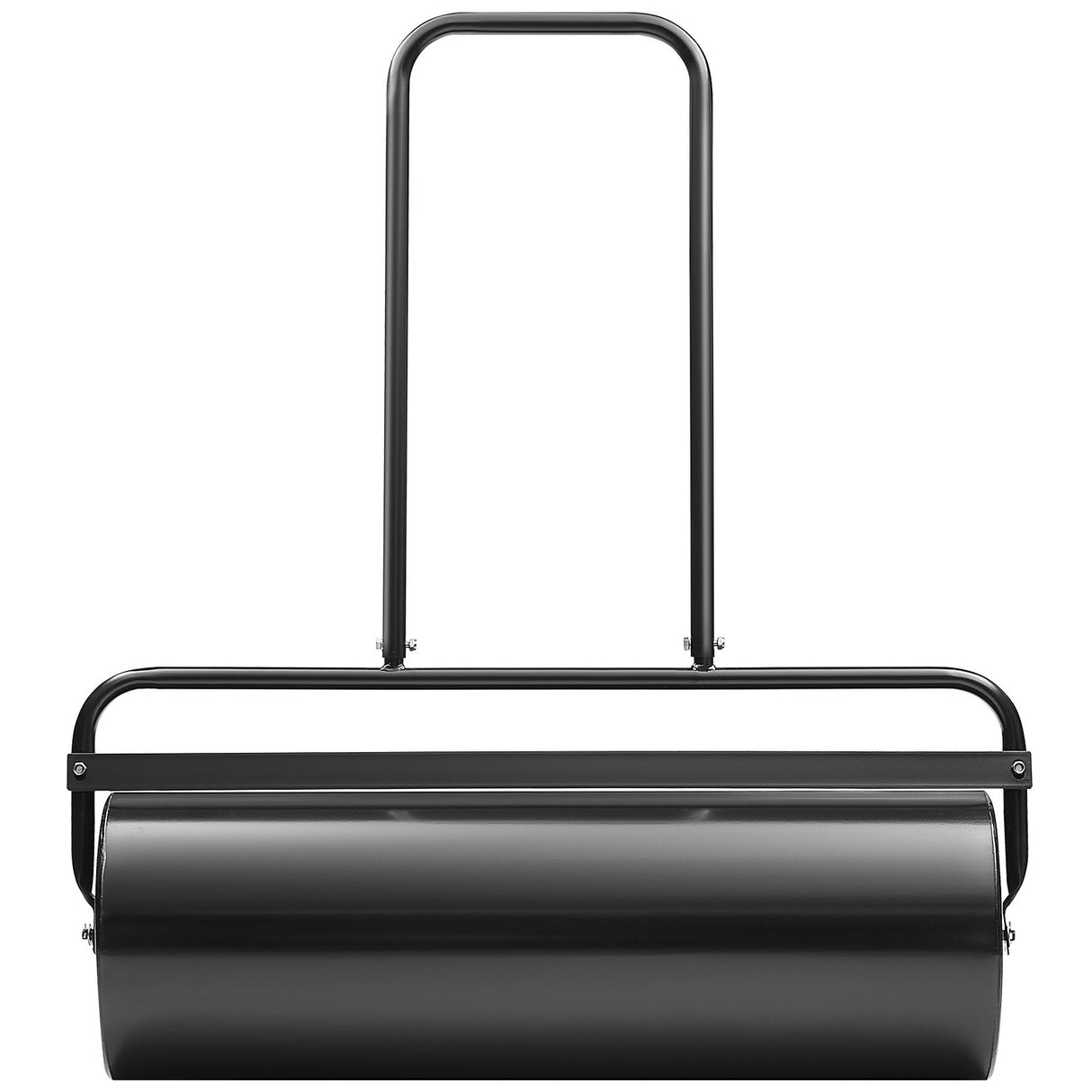 VEVOR Lawn Roller, 17 Gallon 36 Inch Sand/Water Filled Yard Roller, Steel Sod Roller with Easy-turn Plug and U-Shaped Ergonomic Handle for Convenient Push and Pull, for Lawn, Garden, Farm, Park, Black