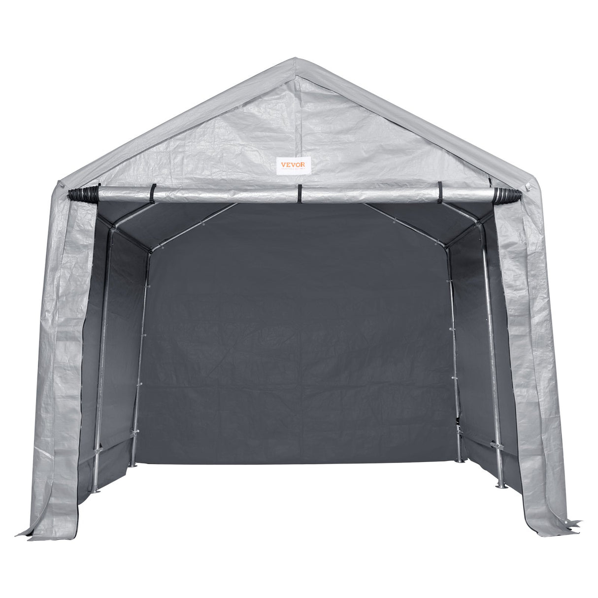 VEVOR Protable Stotage Shelter Garage Stotage Shed 7 x 12 x 7.36ft & Zipper Door