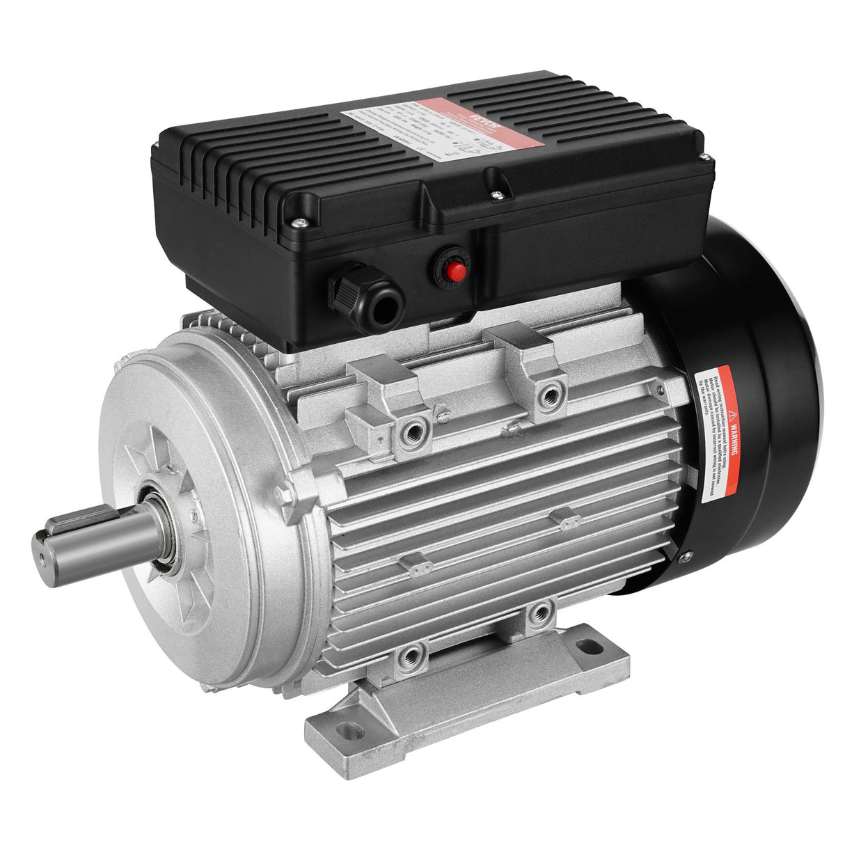VEVOR 2.2KW Electric Motor 2800 rpm, AC 220~240V 13.8A, 90L, B3 Frame, Air Compressor Motor Single Phase, 24mm Keyed Shaft, CW/CCW Rotation for