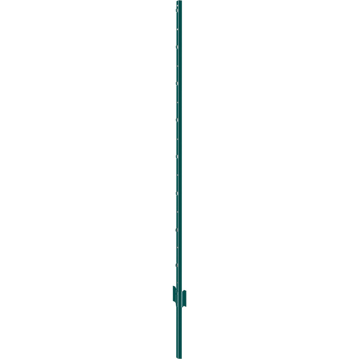 VEVOR 5 Feet Fence Post 10 Pack T-Post Heavy Duty Metal Fence Posts Green