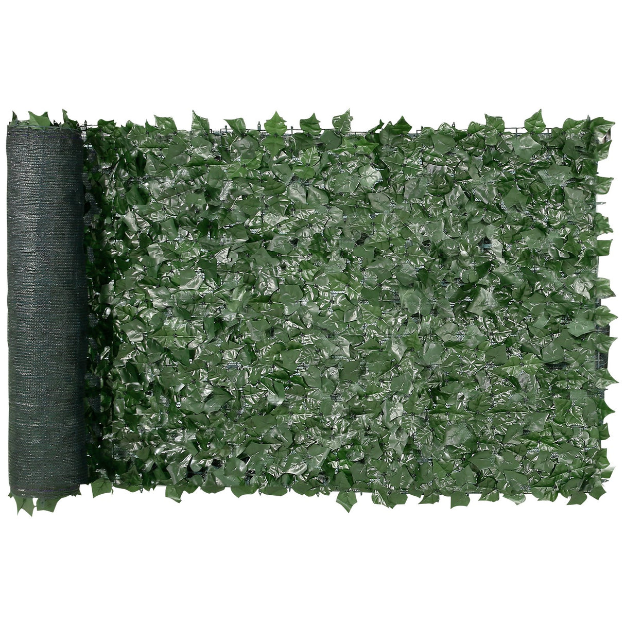VEVOR Ivy Privacy Fence, 990 x 2490 mm Artificial Green Wall Screen, Greenery Ivy Fence with Mesh Cloth Backing and Strengthened Joint, Faux Hedges Vine Leaf Decoration for Outdoor Garden, Yard