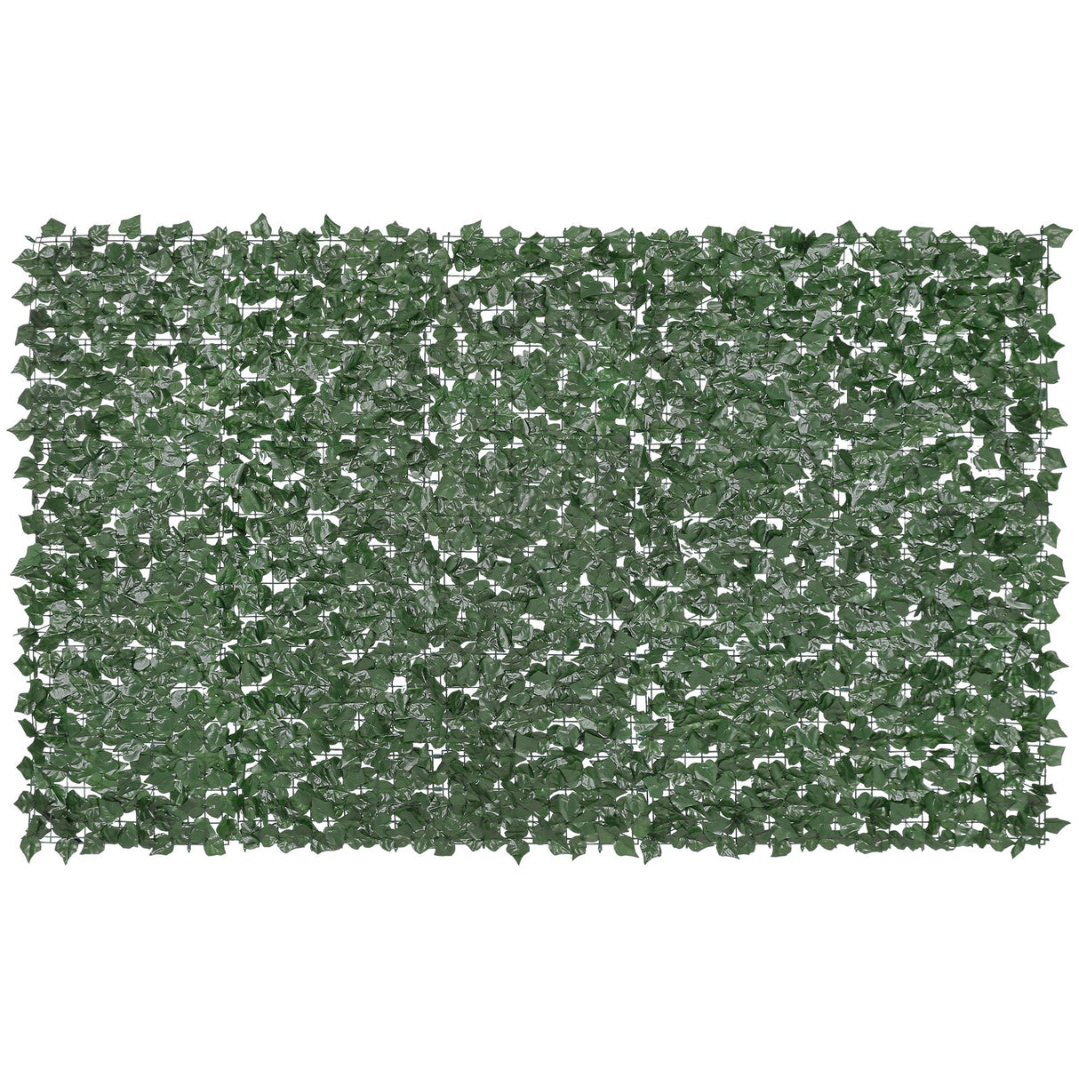 VEVOR Ivy Privacy Fence, 1500 x 2490 mm Artificial Green Wall Screen, Greenery Ivy Fence with Strengthened Joint, Faux Hedges Vine Leaf Decoration for