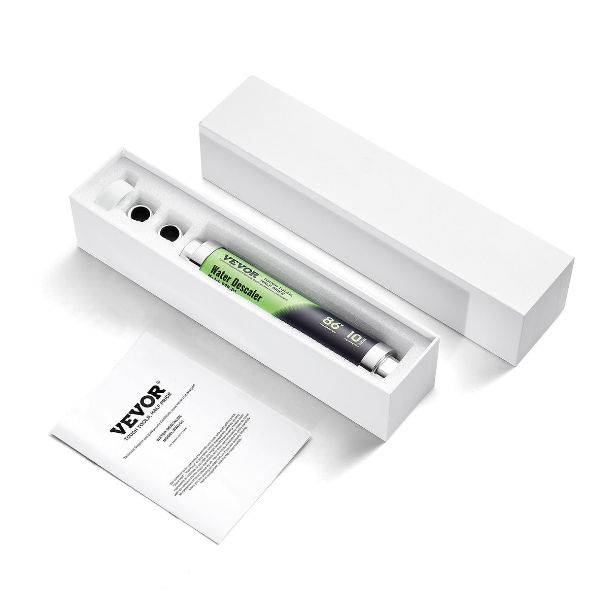 VEVOR Whole House Salt Free Descaler Physical Scale Descaler System SAAS Alloy