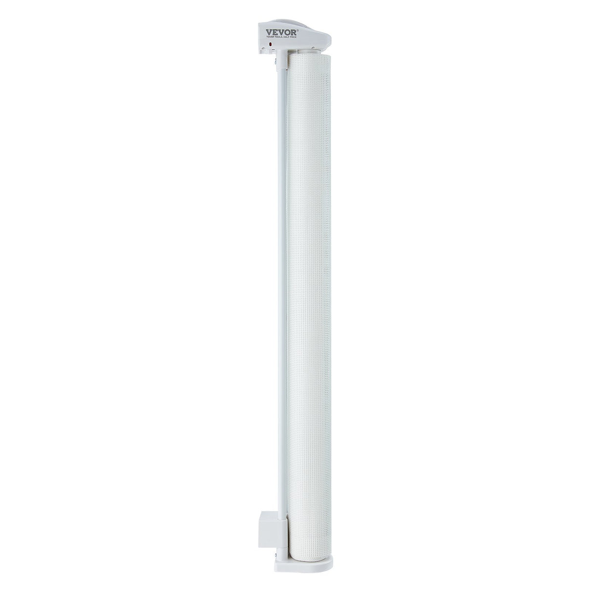 VEVOR Retractable Baby Gate, 34.2" Tall Mesh Baby Gate, Extends up to 76.8" Wide Retractable Gate for Kids or Pets, Retractable Dog Gates for Indoor Stairs, Doorways, Hallways, Playrooms, White