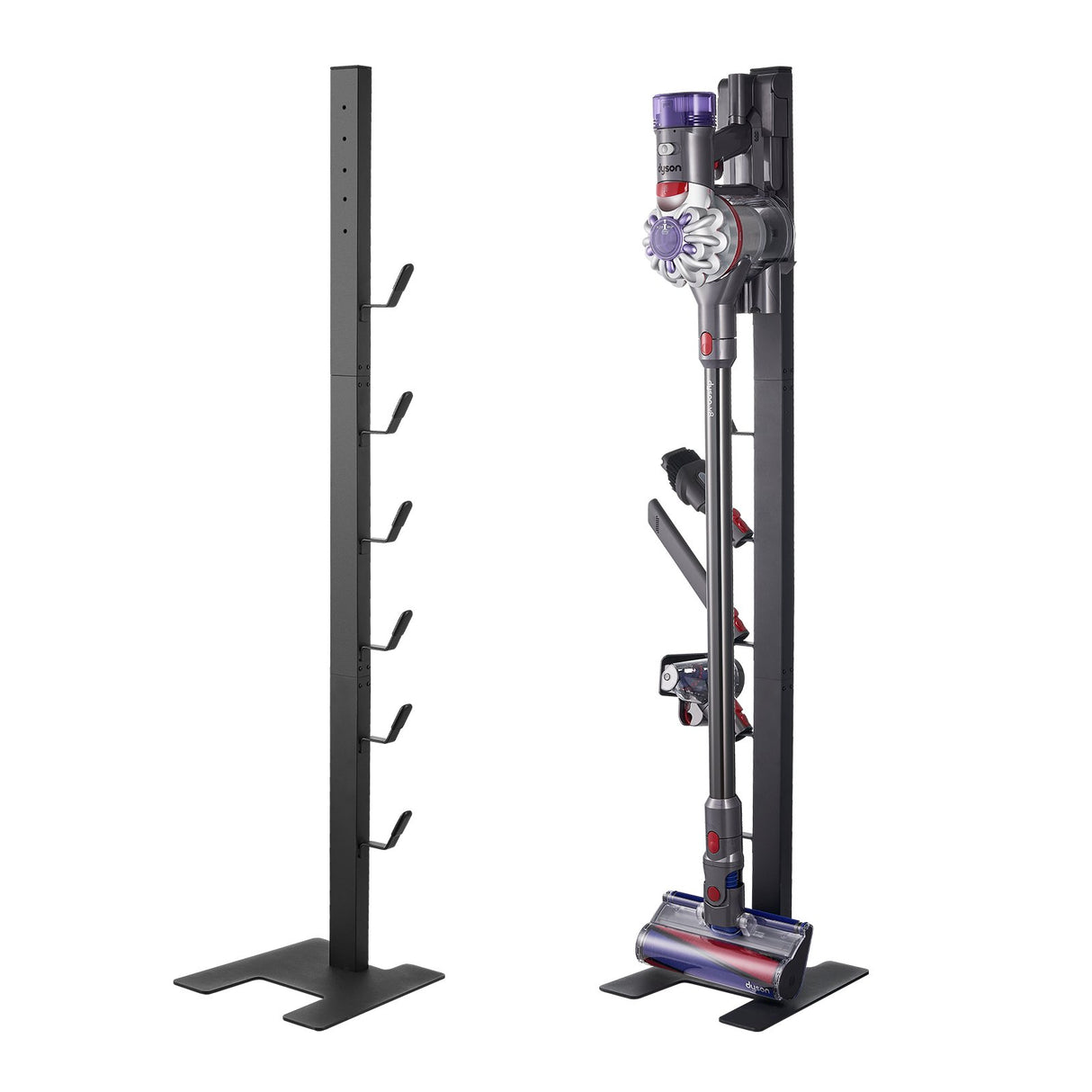 VEVOR Vacuum Stand for Dyson Multi-Models Storage Bracket Holder with 6 Hooks